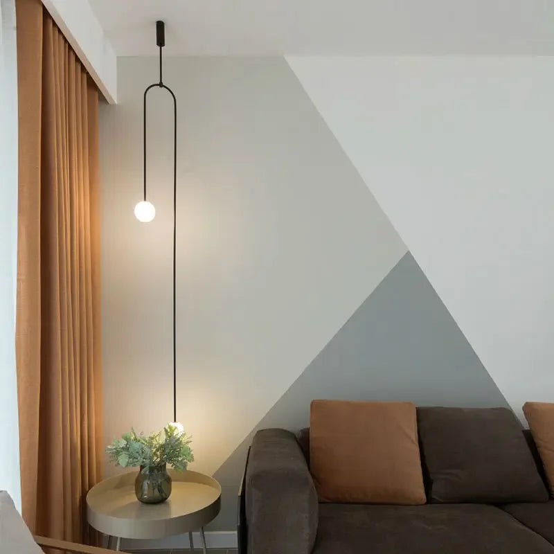 Bronze Glass Ball Chandelier: Luxury Pendant Lights for Living Room, Bedroom, Hotel & Bar