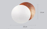Modern Moon Eclipse LED Wall Lamps for Living Room Bedroom Decoration
