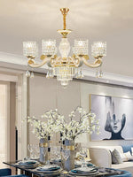 Crystal Luxury Chandelier for Home Living Room Dining Bedroom Villa Hall