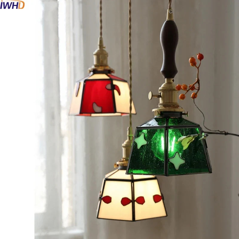 Glass LED Pendant Lights for Home Decor - Modern Hanging Lamp