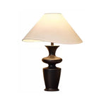 Walnut Black Wood Floor Lamp for Study Living Room Bedroom Lighting