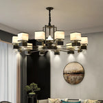 Chinese Zen Marble Chandelier for Living Room, Restaurant, and Bedroom