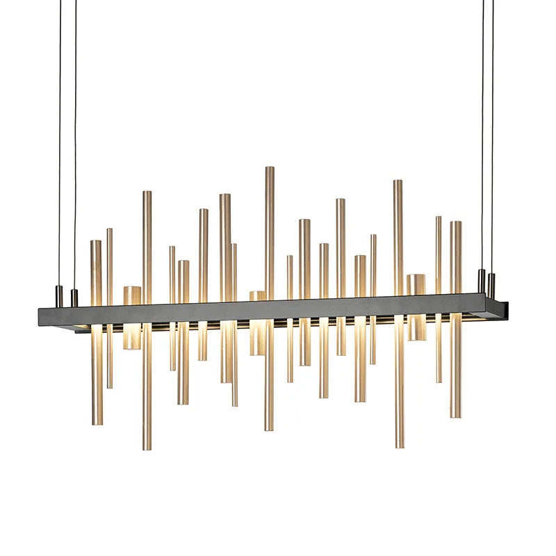 LED Stainless Steel Pendant Light Chandelier for Home Decor in Foyer, Living Room, Bedroom, Restaurant