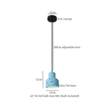 Wabi Sabi LED Pendant Lights Fixture Terrazzo Hanging Lamp Lighting