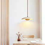 Yellow Travertine Bedside Chandelier - Retro Nordic Style LED Pendant Lights