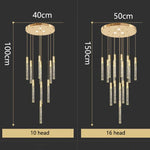 Nordic Home Stair Chandelier Living Dining Pendant Ceiling Indoor Lighting