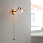 LED Glass Wall Light Fixture Up Down Rotate Modern Living Room Bar