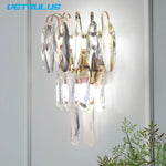 Crystal LED Wall Light Modern Elegant Design for Living Room & Bedroom