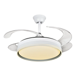 LED Ceiling Fans with Remote Control for Indoor Lighting