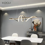 Modern Black LED Pendant Lights for Living Room, Dining Table, Kitchen, Office and Ceiling