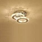 Crystal LED Ceiling Lamps Modern Chandeliers for Home Room Decor