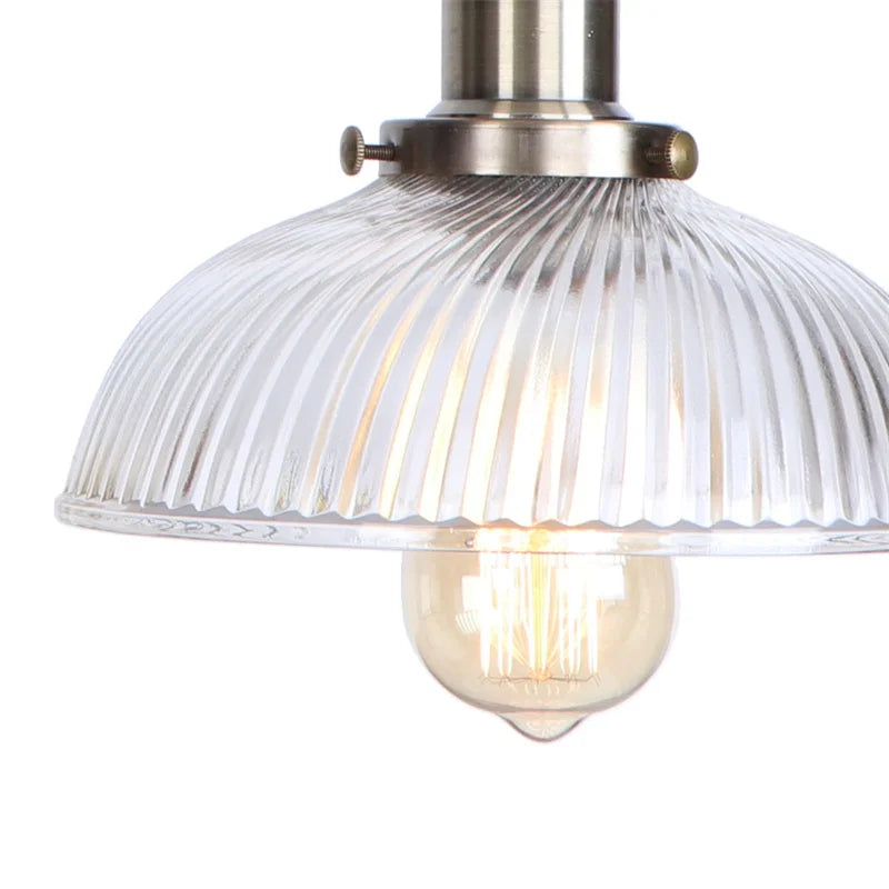 Vintage Loft Glass Swing Arm Wall Lamps