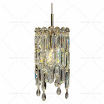Crystal Headboard Chandelier: Modern Luxury for Master Bedroom & Dining Room