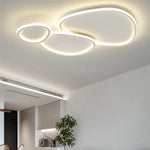 Cobblestone LED Ceiling Lights Living Room Chandelier for Modern Home Decor