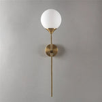 Glass Lampshade Wall Sconces for Bedside and Living Room Decor