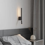 Rotatable LED Wall Mount Bedside Reading Lamp - Modern Minimalist Sconce Light