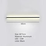 Modern Dimmable Long Wall Lamp for Bedroom and Living Room
