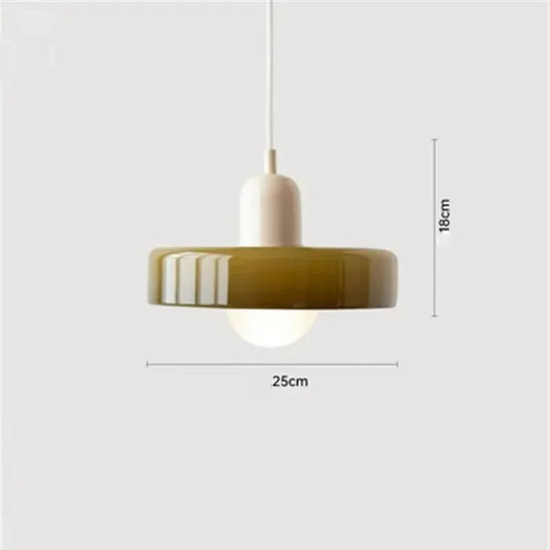 Nordic Glass Chandelier for Home Decor Hanging Lighting Fixtures
