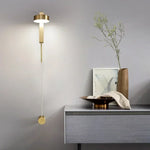 Flex LED Wall Mount Lamp 360° Rotating Dimming Switch Sconce Light