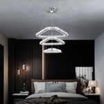 Crystal LED Pendant Chandelier, Modern Nordic Ceiling Lamp for Living and Dining Room