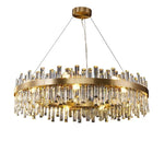 Crystal LED Chandelier for Luxurious Living & Dining Spaces