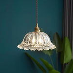 Clear Glass LED Pendant Light | Nordic Hanging Chandelier for Kitchen, Living Room
