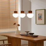 Hemp Rope LED Pendant Light - Nordic Glass Hanging Lamp for Home Decor