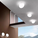 Glass Egg Wall Sconces Lamp Ceiling Light with E27 Led Bulb