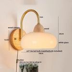 LED Pull Chain Wall Lights for Bedroom Decor