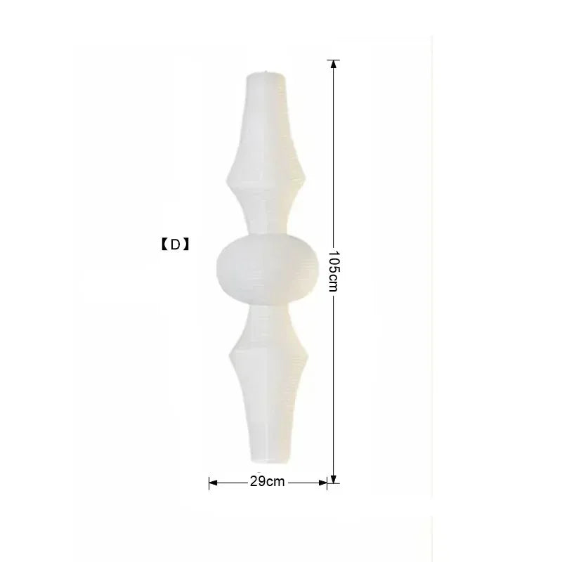 Akari Paper Pendant Lamp by - Noguchi Style Chandelier for Living Room & Bedroom