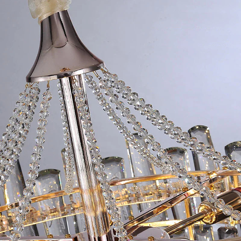 Sparkling LED Chandelier by for Elegant Home Lighting