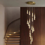 LED Crystal Chandelier for Home Decor & Lighting - Modern & Elegant Ceiling Light