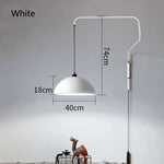 Adjustable Nordic Pendant Light for Kitchen Island and Bedroom Wall Fixture