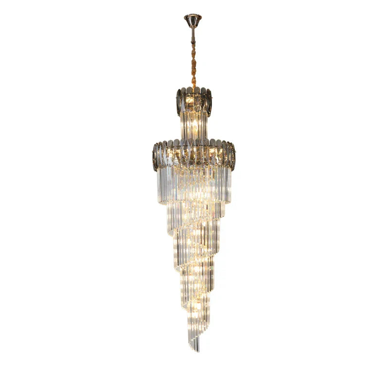 Crystal Luxury Chandelier: Modern Design, Elegant Living Room Decor