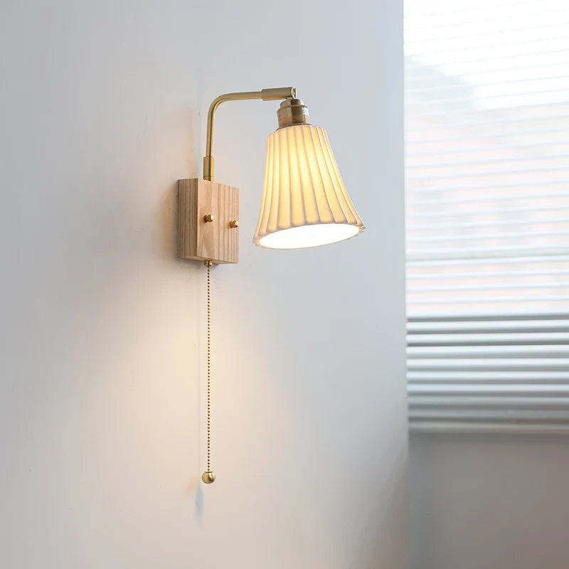 Ceramic LED Wall Sconce Rotatable Modern Vanity Light
