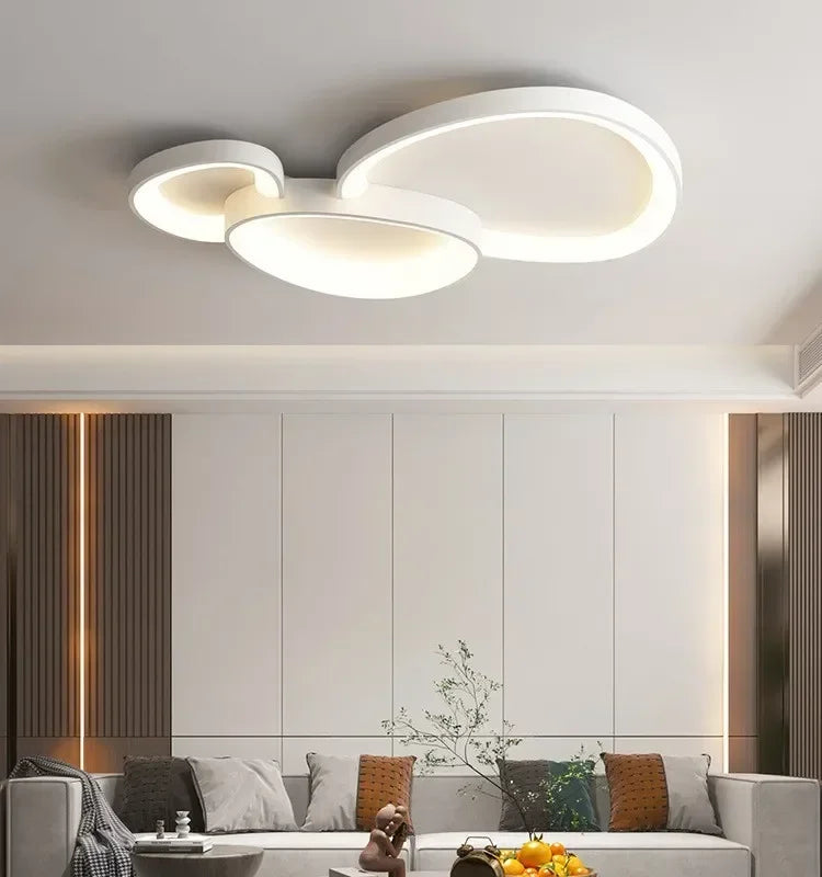 LED Dimmable Ceiling Lamp for Modern Minimalist Home Decor