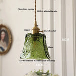 Afralia™ Clear Glass Copper Pendant Lights Adjustable Modern Wire Nordic Vanity Light