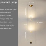 Nordic Marble Floor Lamp Adjustable Metal LED Light