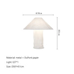 Nordic Wabi Sabi Dupont Paper LED Floor Lamp for Home Decor