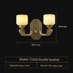 Natural Jade Chandelier - Luxurious Zhongshan Lamps for Dining, Bedroom, and Living Room