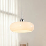 Glass Pendant Lamp Nordic Retro Restaurant Chandelier LED Lights for Bar Counter Bedroom