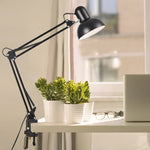 Metal Architect Desk Lamp: Modern, Adjustable, Folding Reading Light