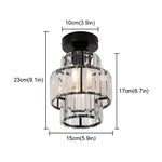 Crystal LED Ceiling Light Chandelier for Bedroom Living Room Dining Room