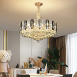 Crystal Light Chandelier: Modern Elegance for Living Room, Bedroom, Dining Room