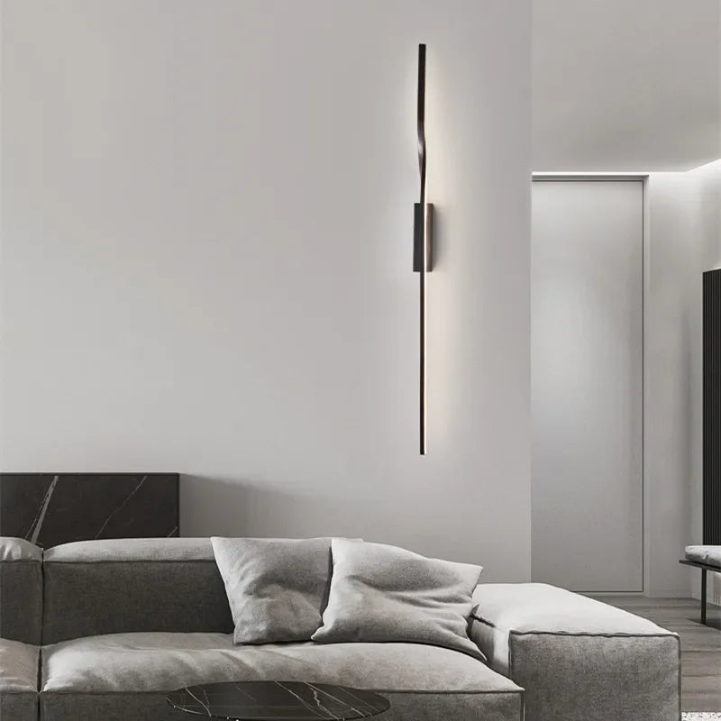 LED Indoor Copper Wall Lamp for Modern Outdoor Living Room Décor