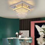 Crystal LED Pendant Chandelier for Dining Living Room Decor