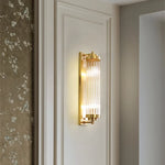 Crystal LED Gold Wall Sconce Modern Bedroom Decor Sconce Fixture