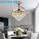 Smart Ceiling Fan with Remote Control and LED Light