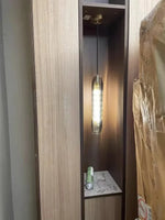 Crystal Tulip Chandelier: Postmodern American Style Bedroom Bar Bedside Light