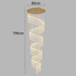 Nordic Home Decoration Stair Chandelier Living Room Dining Ceiling Light